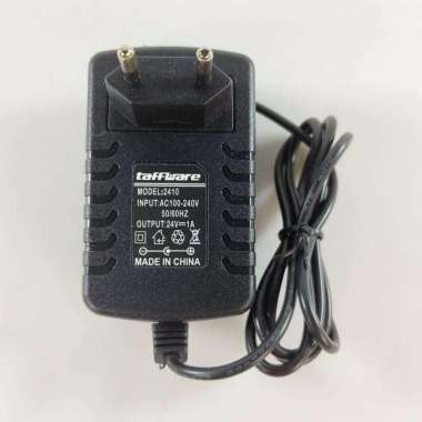 Adaptor Power Supply Converter AC to DC 24V 1A LED Strip 2410 Laptop Ac Aki Kering Bekas Type C Adap
