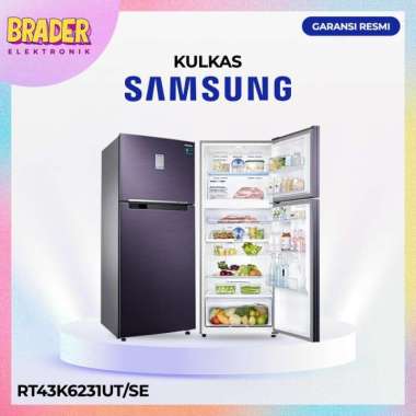SAMSUNG RT43K6231UT SE - LEMARI ES 2 PINTU INVERTER 440 L RT 43K6231UT