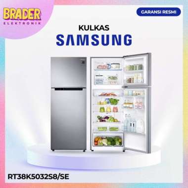 Samsung RT38 RT38K5032S8/SE Kulkas 2 Pintu Twin Cooling 397L