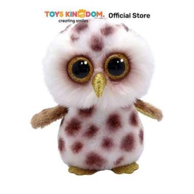 Ty Beanie Boos Boneka Hewan Spotted Owl Reguler Ty95333
