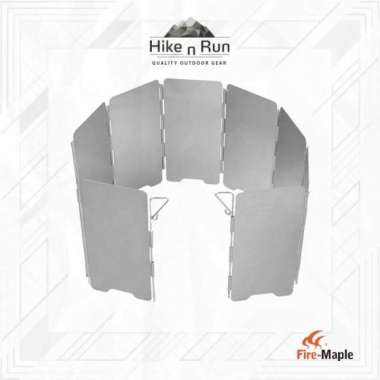 Fire Maple Penutup Kompor Camping Windshield FMW-503 Silver firemaple