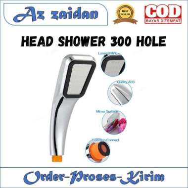kepala shower tekanan tinggi 300 lubang pancuran kamar mandi Kotak