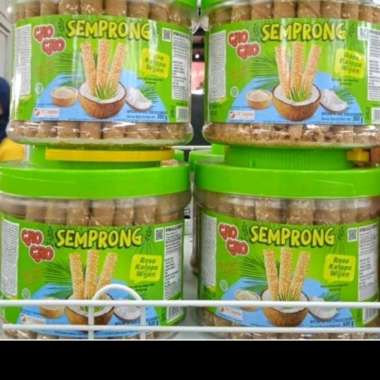 Cho Cho Semprong Kelapa Wijen 300gr/Cho Cho Wafer Roll Semprong Kelapa Wijen