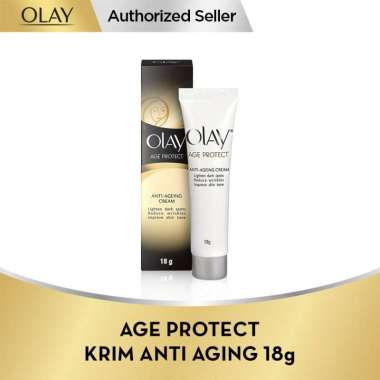 Olay Age Protect Cream18gr-Krim Olay Anti Penuaan Dini 18gr