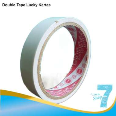 Double Tape merk Lucky 1 inch