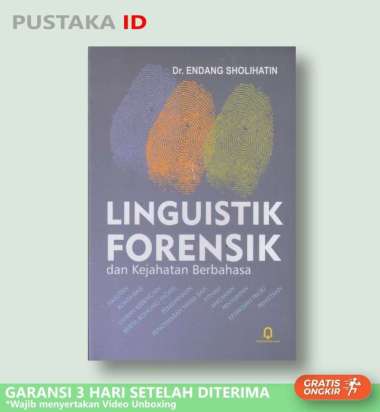 Buku Linguistik Forensik dan Kejahatan Berbahasa