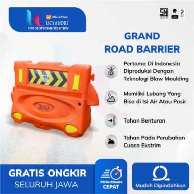 Grand Road Barrier Pembatas Jalan Water Barrier