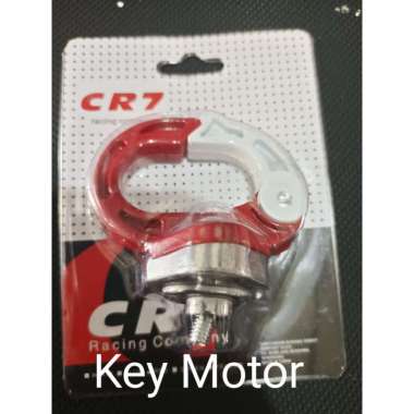 Gantungan Pengait Barang Motor Matic Variasi CR7 Merah