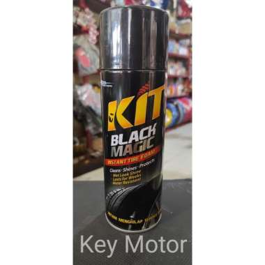 KIT BLACK MAGIC Tire Foam 360 ml / Semir Pengkilap Ban Motor Mobil