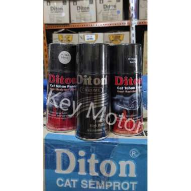 Diton 300CC Chrome, Anti Karat, Heat Resistant-Cat Semprot / Cat Pilok Special Gold