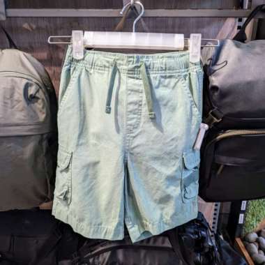EIGER CELANA ANAK JR MOORLAND CARGO SHORT - GREEN 120