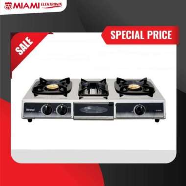 Kompor Gas Rinnai RI524E / Kompor Rinnai 2Tungku + Panggangan RI 524E