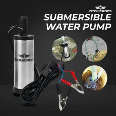 OTOHEROES Pompa Air Minyak Oli Submersible Water Pump 12 V