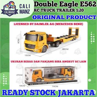 RC TRAILER TRUCK MERCEDES BENZ UKURAN BESAR