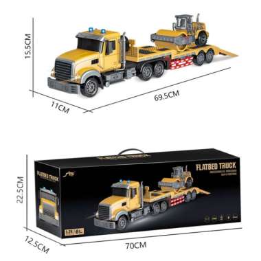 MOBIL REMOTE CONTROL TRAILER SET BESAR RC TRUK TRAILER & RC EXCAVATOR Trailer Set