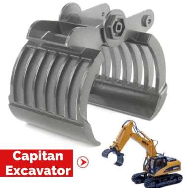 HUINA 1535 1535-70 1550-70 EXCAVATOR WITH METAL SHOVEL RC ALAT BERAT Capitan 1550-70