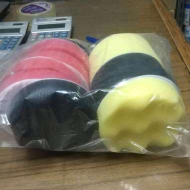 Busa Poles Pad Buff 3 Inch + Pad Untuk Poles Mobil