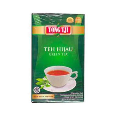 Promo Harga Tong Tji Teh Bubuk Green Tea (Teh Hijau) 100 gr - Blibli