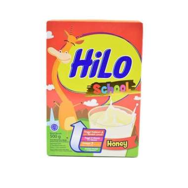 Promo Harga Hilo School Susu Bubuk Honey 500 gr - Blibli