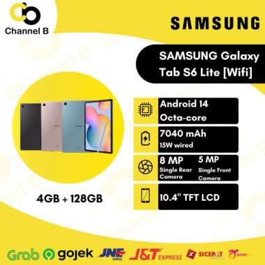 Samsung Galaxy Tab S6 Lite Wifi 2024 Tablet ( 4GB / 128GB ) - Garansi Resmi Grey