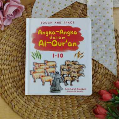 Buku Anak Touch and Trace Angka Dalam Al Quran 1 Sampai 10