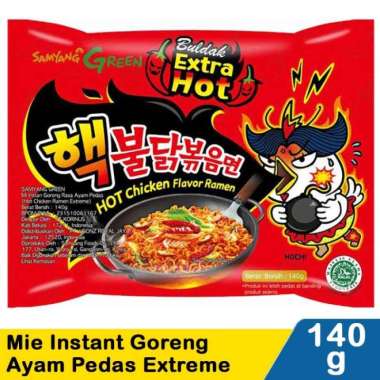 Promo Harga Samyang Hot Chicken Ramen Extra Hot 140 gr - Blibli