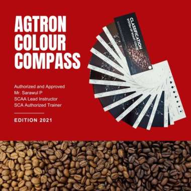 Agtron Roast COLOR GUIDE / Coffee Compas Colour Pallete Note Roast Multivariasi Multicolor