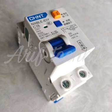 RCBO NXBLE-63Y 1P+N 16A CHINT / RCBO 1p + N 16a CHINT NXBLE 63Y