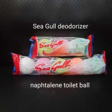 SEA GULL kamper toilet ball bola (like SWALLOW) kapur barus ISI 3