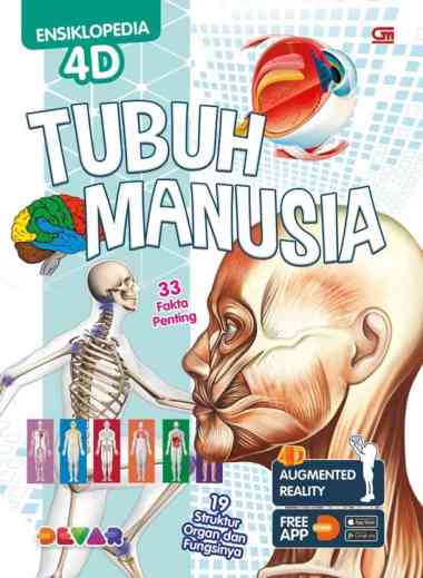 Ensiklopedia 4D: Tubuh Manusia Multivariasi Multicolor