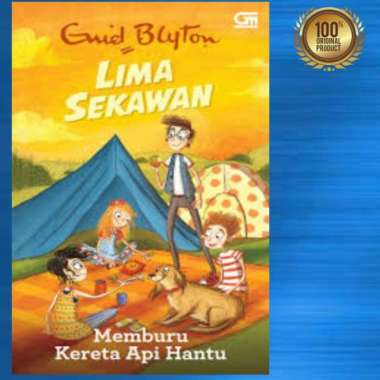 Buku Lima Sekawan - Memburu Kereta Api Hantu By Enid Blyton Multivariasi Multicolor