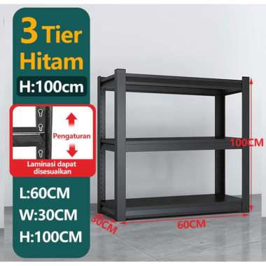 Rak Besi Susun Rak Besi Siku 5 Susun Rak Gudang Besi Siku Rak Gudang Besi Rak Penyimpanan Besar Besi