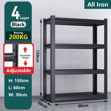 Rak Besi Susun Rak Besi Siku 5 Susun Rak Gudang Besi Siku Rak Gudang Besi Rak Penyimpanan Besar Besi
