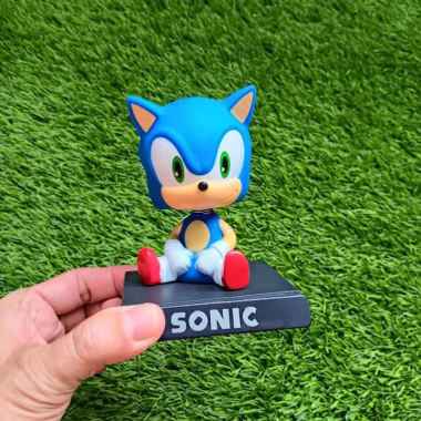 Bobble Head Mobil Figure Sonic the Hedgehog