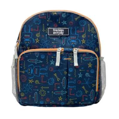 Bundling Freckles Evrydy Backpack Kids & Junior Robot - Tas sekolah anak couple