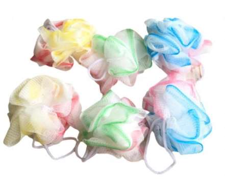 Spon Mandi Pelangi Shower Puff