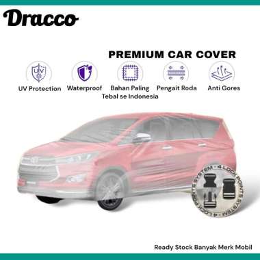 Cover Mobil Transparan Sarung Mobil Bening Plastik Transparan Tebal DRACCO Bonus Tas Penyimpanan AVA