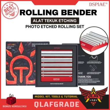 Alat Tekuk Etching Rolling Bender DSPIAE Photo Etching Rolling Set