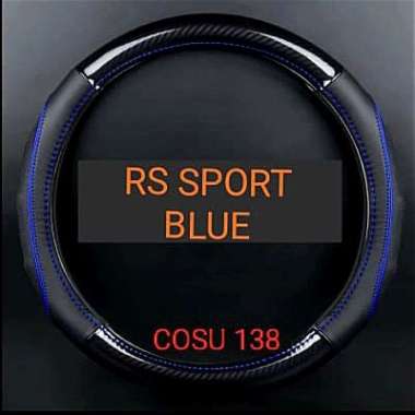 Sarung Cover Stir Carbon RS Sport All New Avanza Veloz Xenia 2022 UP Biru