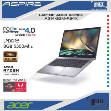 ACER Aspire 3 A314-23M Ryzen 3-7320U 8G 512GB Radeon 610M