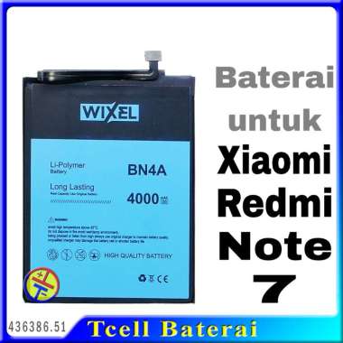 Baterai Wixel BN4A untuk Xiaomi Redmi Note 7