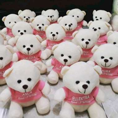 Min. 100pcs - Souvenir Boneka Beruang