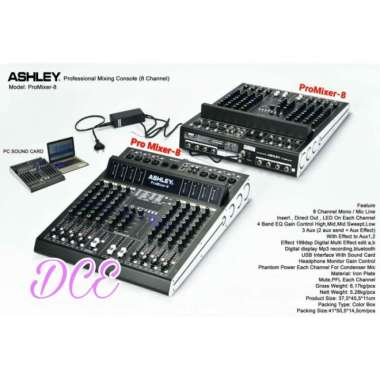 mixer audio ashley mixer8 mixer 8 mixer 8 8 Multivariasi Multicolor