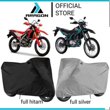 Aragon sarung penutup body motor trail KLX 150 WR 150 CRF 150 DIABLO Ukuran XXL Silver