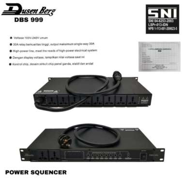 Power Squencer DUSENBERG DBS 999 C /DBS999C Original SNI 2 Tahun