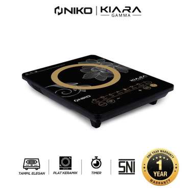 Kompor Listrik Induksi 1 Tungku Kecil Low Watt Hemat Listrik Induction Cooker Niko Kiara Gamma