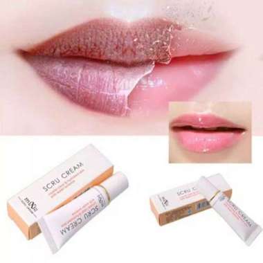 MIXUE SCRU CREAM LIP SCRUB PELEMBAB BIBIR SCRUB BIBIR