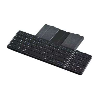 Mini Folding Wireless Bluetooth 5.1 keyboard 3Channels Connection for Windows Android IOS Tablet Pho