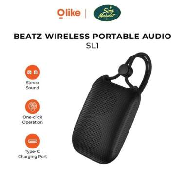 Speaker Bluetooth Olike Sl1 Wireless Portable Beatz Speaker Type C