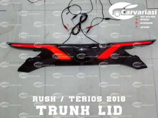 Trunk Lid Rush Lampu Bagasi rush 2017